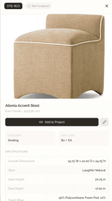 Assign to project